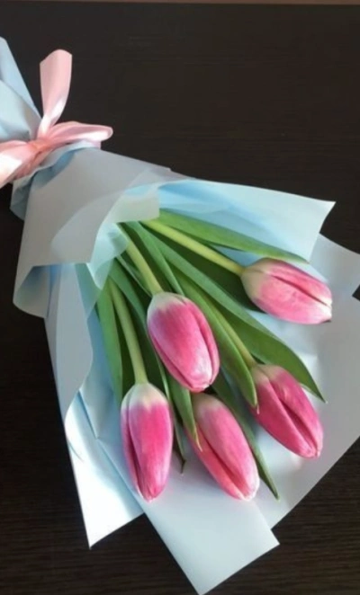 Нежные тюльпаны любви