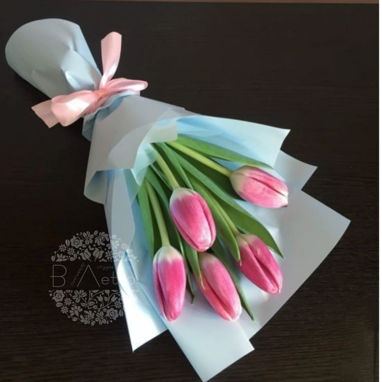 Нежные тюльпаны любви