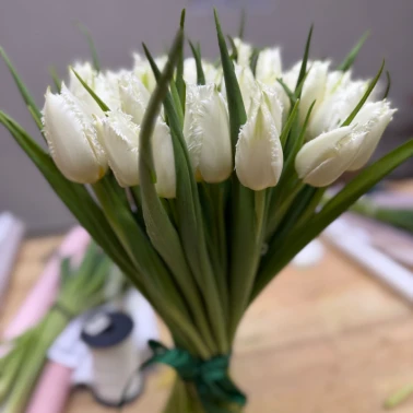 Букет «Снежные тюльпаны»