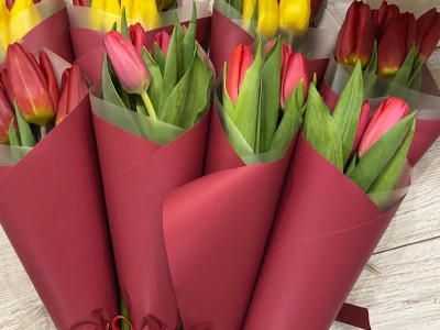 Тюльпаны в подарок